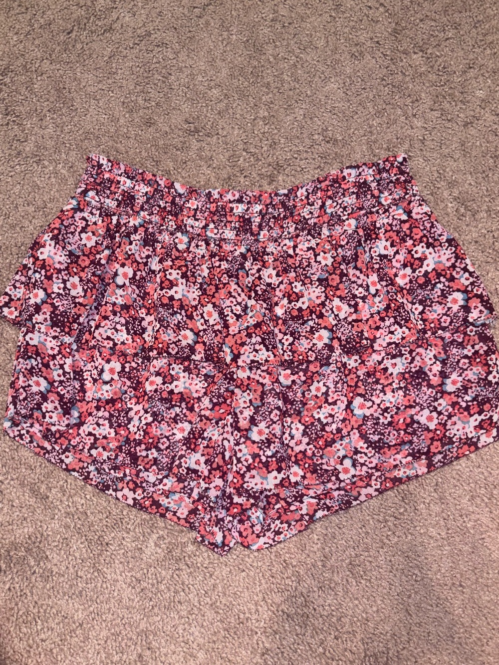 Aerie Flowy Shorts Skort size small